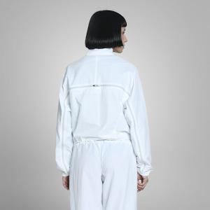DARE TO Women's Oversized Zip-Off Woven Jacket
